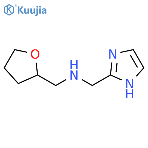 [(1H-imidazol-2-yl)methyl][(oxolan-2-yl)methyl]amine structure