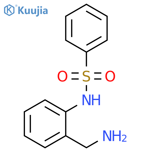 N-2-(Aminomethyl)PhenylBenzenesulfonamide structure