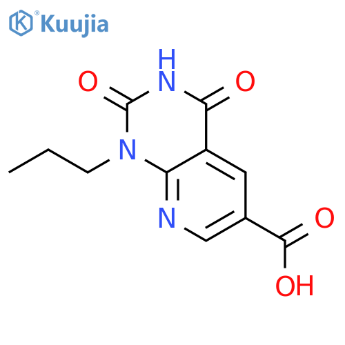 2,4-Dioxo-1-propyl-1H,2H,3H,4H-pyrido2,3-dpyrimidine-6-carboxylic Acid structure