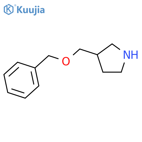3-[(Benzyloxy)methyl]pyrrolidine structure