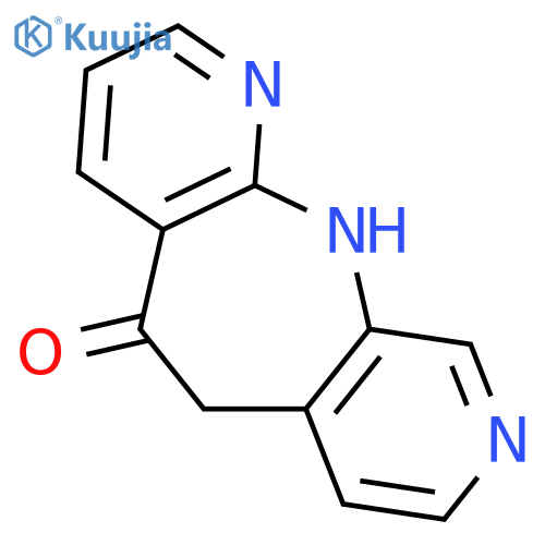 6,11-Dihydro-5H-dipyrido[2,3-b:4',3'-f]-azepin-5-one structure