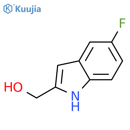 (5-Fluoroindol-2-yl)methanol structure