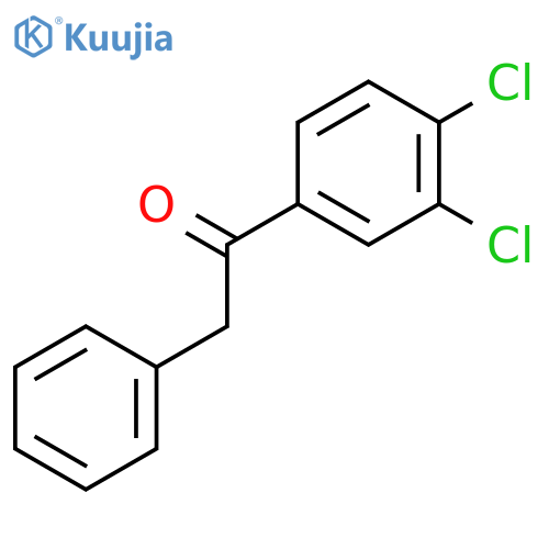 Ethanone, 1-(3,4-dichlorophenyl)-2-phenyl- structure