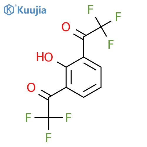 2,6-Bis(trifluoroacetyl)phenol structure