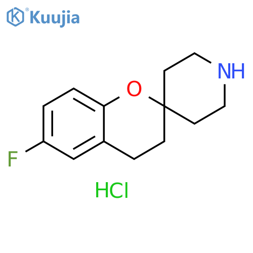 6-fluorospirochromane-2,4'-piperidine hydrochloride structure