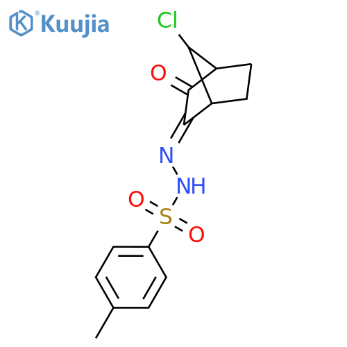 N'-(7-Chloro-3-oxobicyclo[2.2.1]heptan-2-ylidene)-4-methylbenzene-1-sulfonohydrazide structure