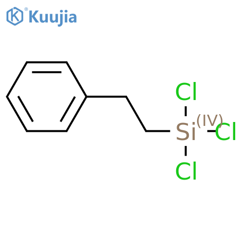 Trichloro(phenethyl)silane structure