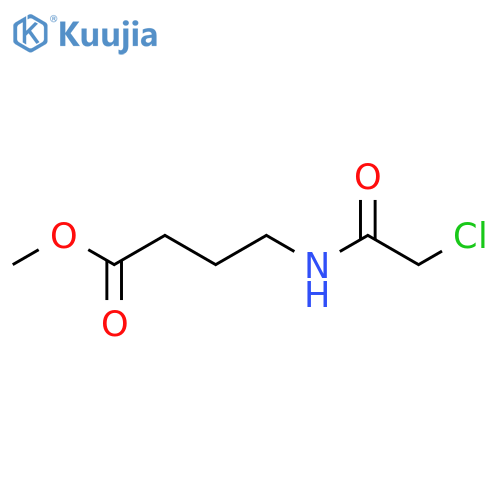 Methyl 4-(2-chloroacetamido)butanoate structure