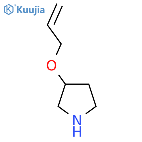3-(Prop-2-en-1-yloxy)pyrrolidine structure