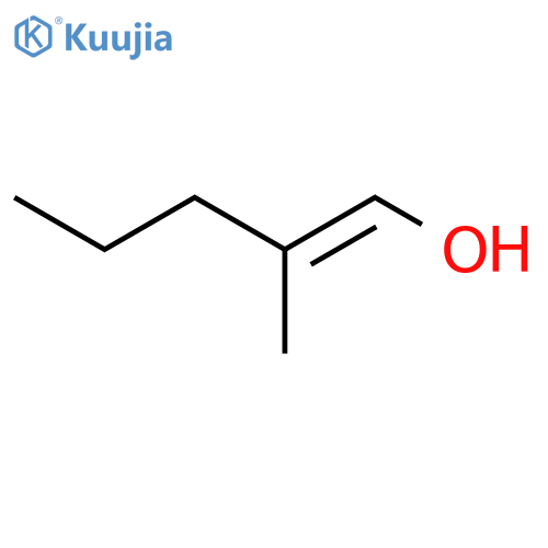 2-Methylpent-1-en-1-ol structure