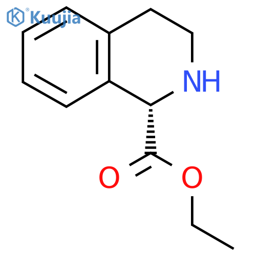 (S)-1,2,3,4-Tetrahydro-isoquinoline-1-carboxylic acid ethyl ester structure