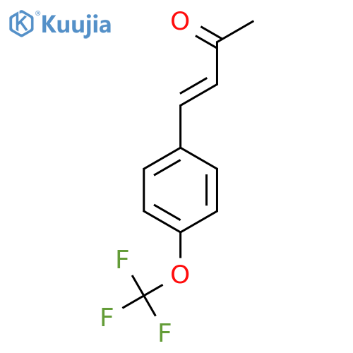 4-4-(trifluoromethoxy)phenylbut-3-en-2-one structure