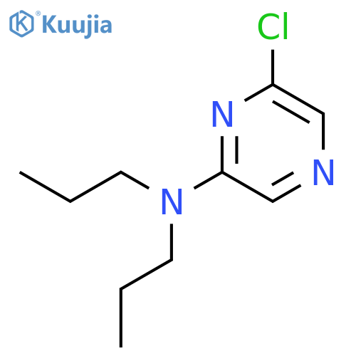 2-Chloro-6-(N,N-dipropylamino)pyrazine structure