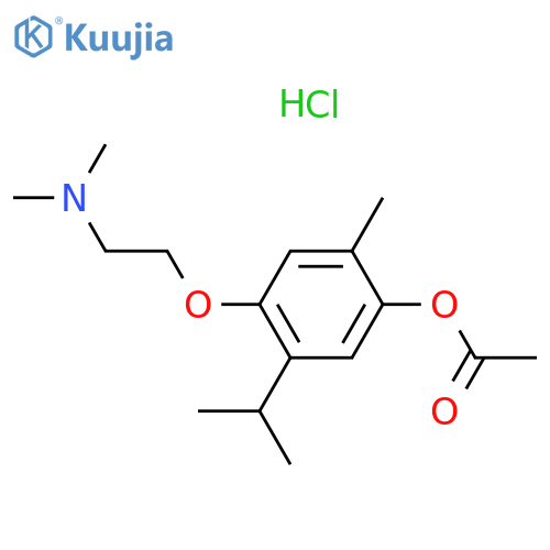 Moxisylyte hydrochloride structure