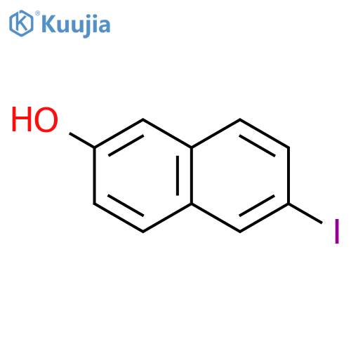 2-Naphthalenol, 6-iodo- structure