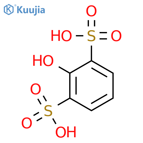 1,3-Benzenedisulfonic acid, 2-hydroxy- structure