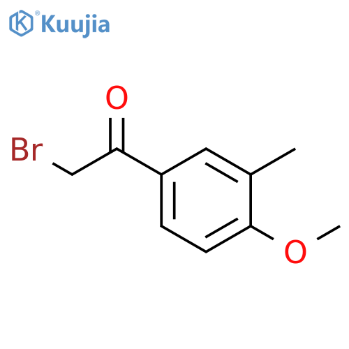 2-Bromo-1-(4-methoxy-3-methylphenyl)ethanone structure