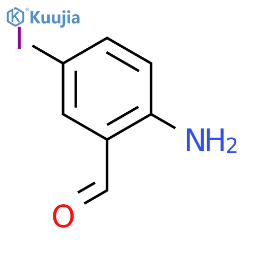 2-Amino-5-iodobenzaldehyde structure