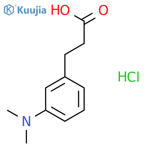 3-3-(Dimethylamino)phenylpropanoic Acid Hydrochloride structure