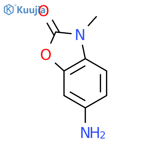 6-amino-3-methyl-1,3-benzoxazol-2-one structure
